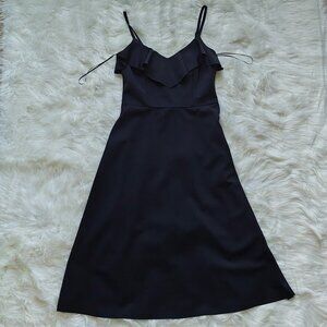 NWT* Trina Turk Black Spaghetti Strap Cocktail Dress, SIZE 6